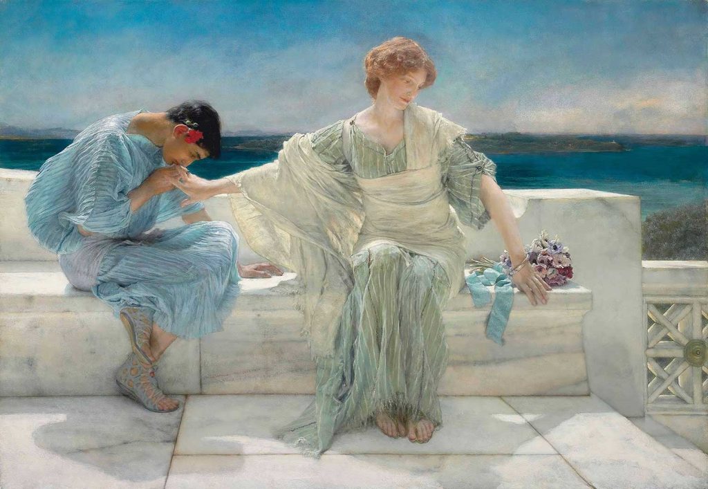 Ask Me No More by Sir Lawrence Alma Tadema
