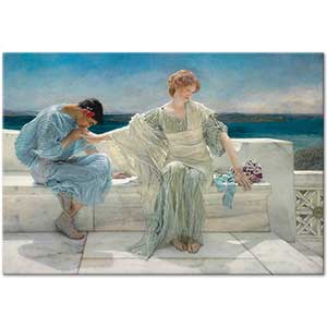 Ask Me No More by Sir Lawrence Alma Tadema