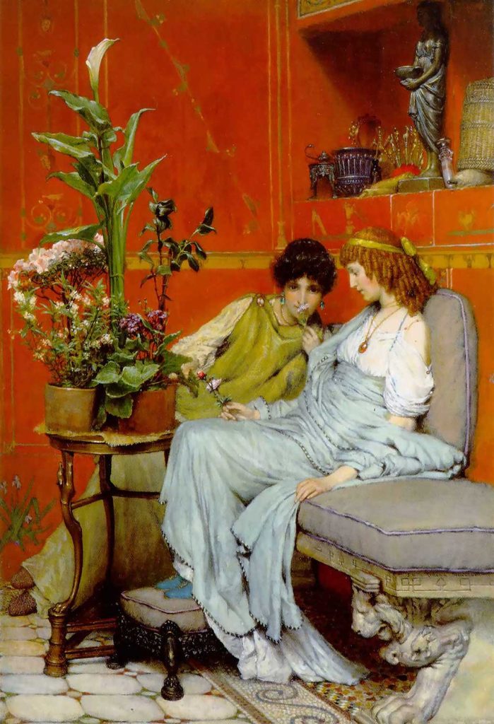 Confidences by Sir Lawrence Alma Tadema
