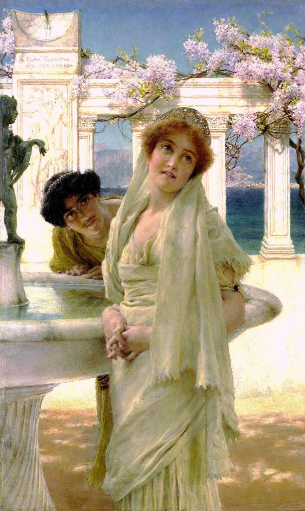 Different Opinion by Sir Lawrence Alma Tadema