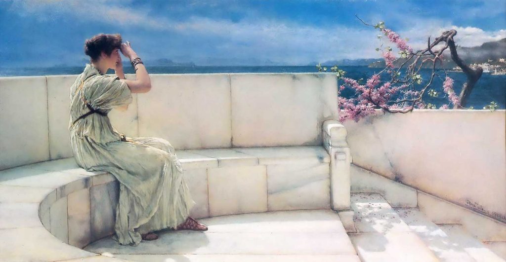 Expectations by Sir Lawrence Alma Tadema