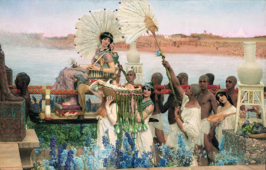 The Finding of Moses by Sir Lawrence Alma Tadema