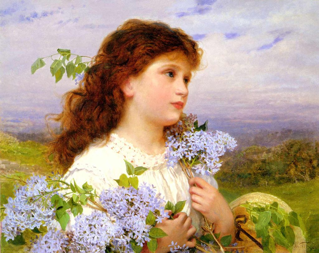 The Time of the Lilacs by Sophie Gengembre Anderson