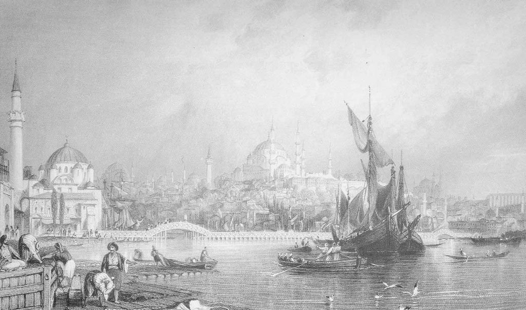 A View to Golden Horn by Thomas Allom