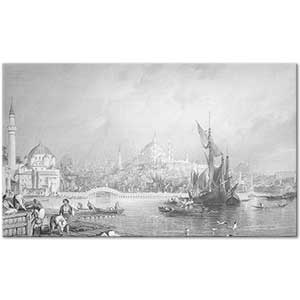 A View to Golden Horn by Thomas Allom