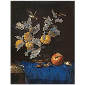 Still Life with Fruit by Willem van Aelst