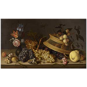 Still Life of Flowers by Balthasar van der Ast