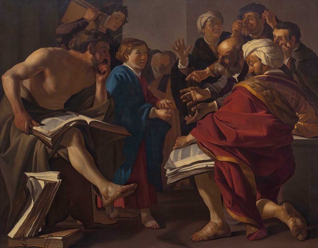 Christ Among The Doctors by Dirck van Baburen