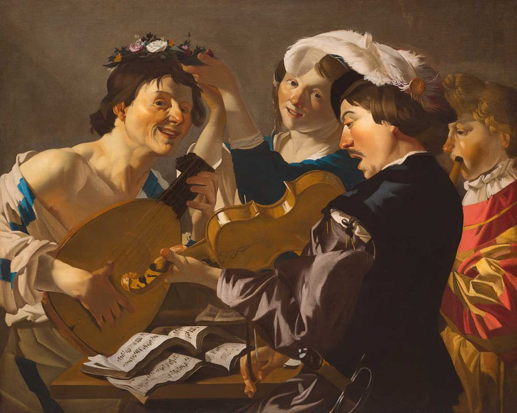 The Concert by Dirck van Baburen