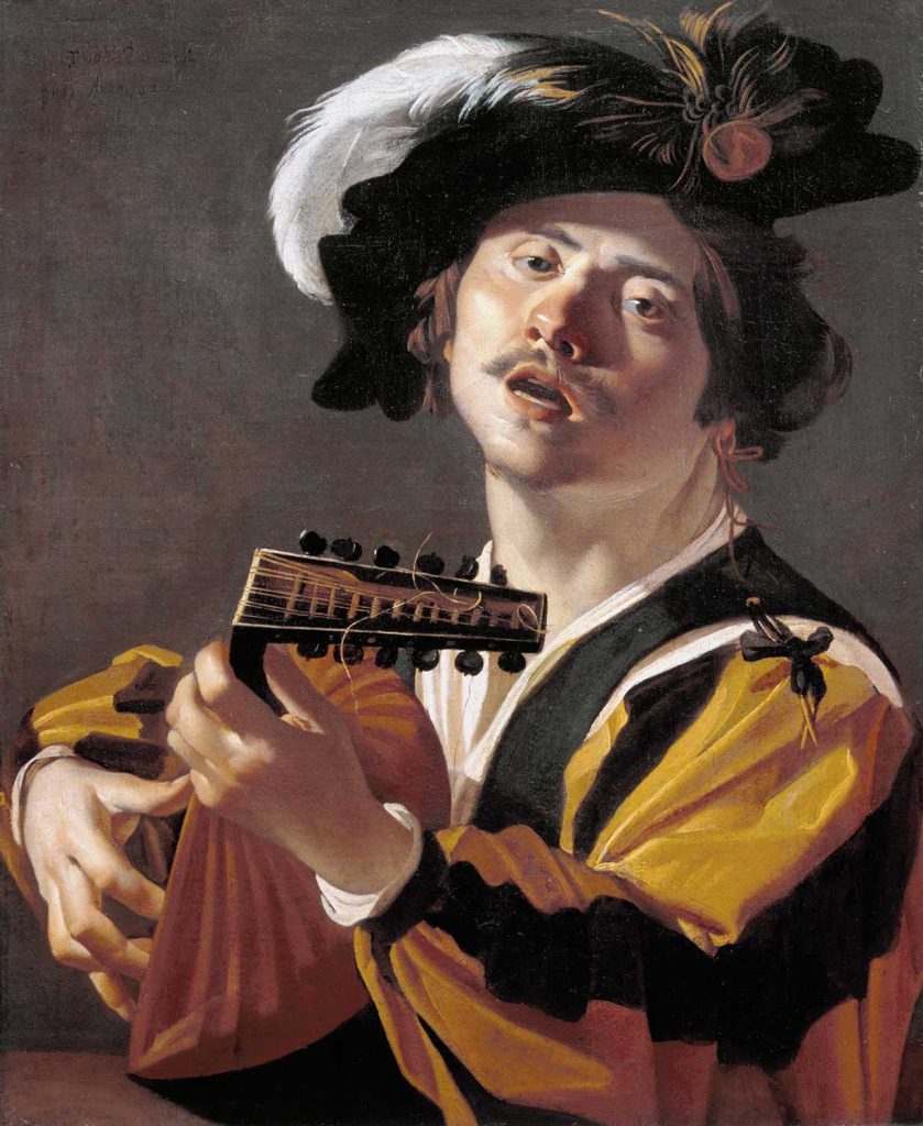 The Lute Player by Dirck van Baburen