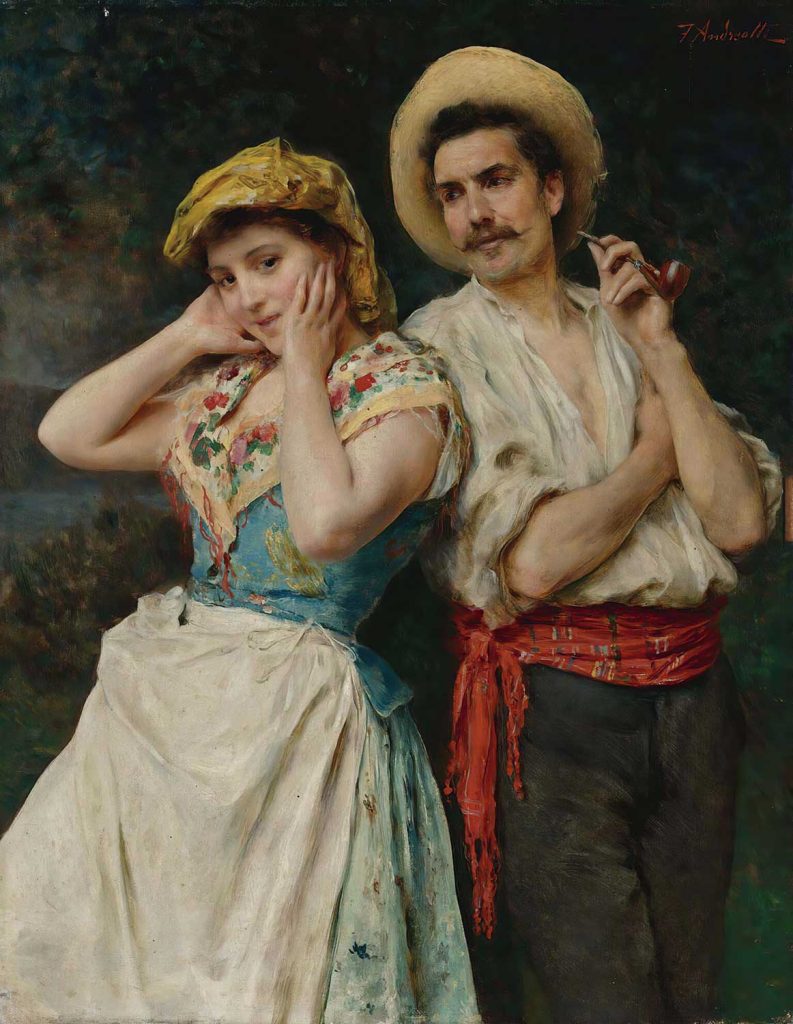 Flirtation by Federico Andreotti