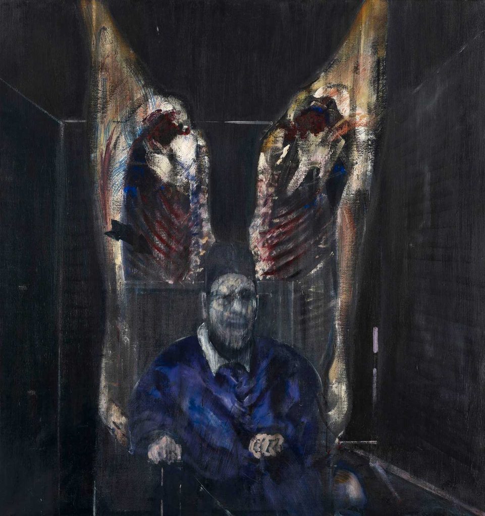 Figure with Meat by Francis Bacon