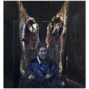 Figure with Meat by Francis Bacon