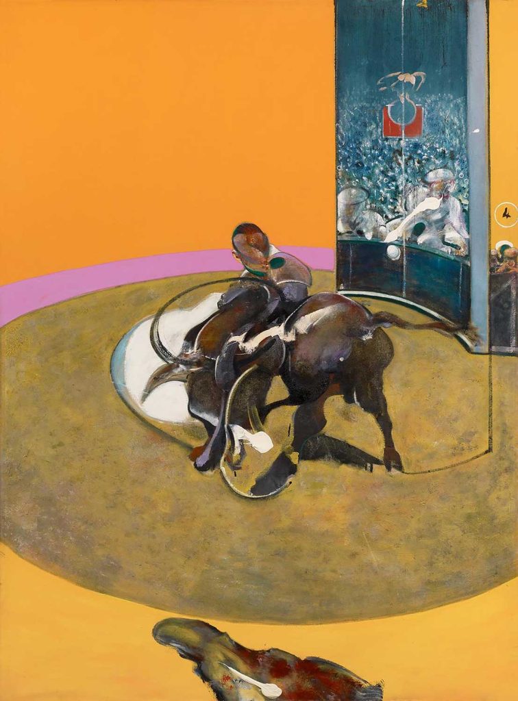 Study for Bullfight No. 1 by Francis Bacon