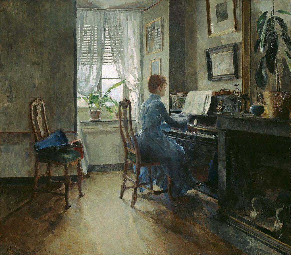 Chez Moi by Harriet Backer