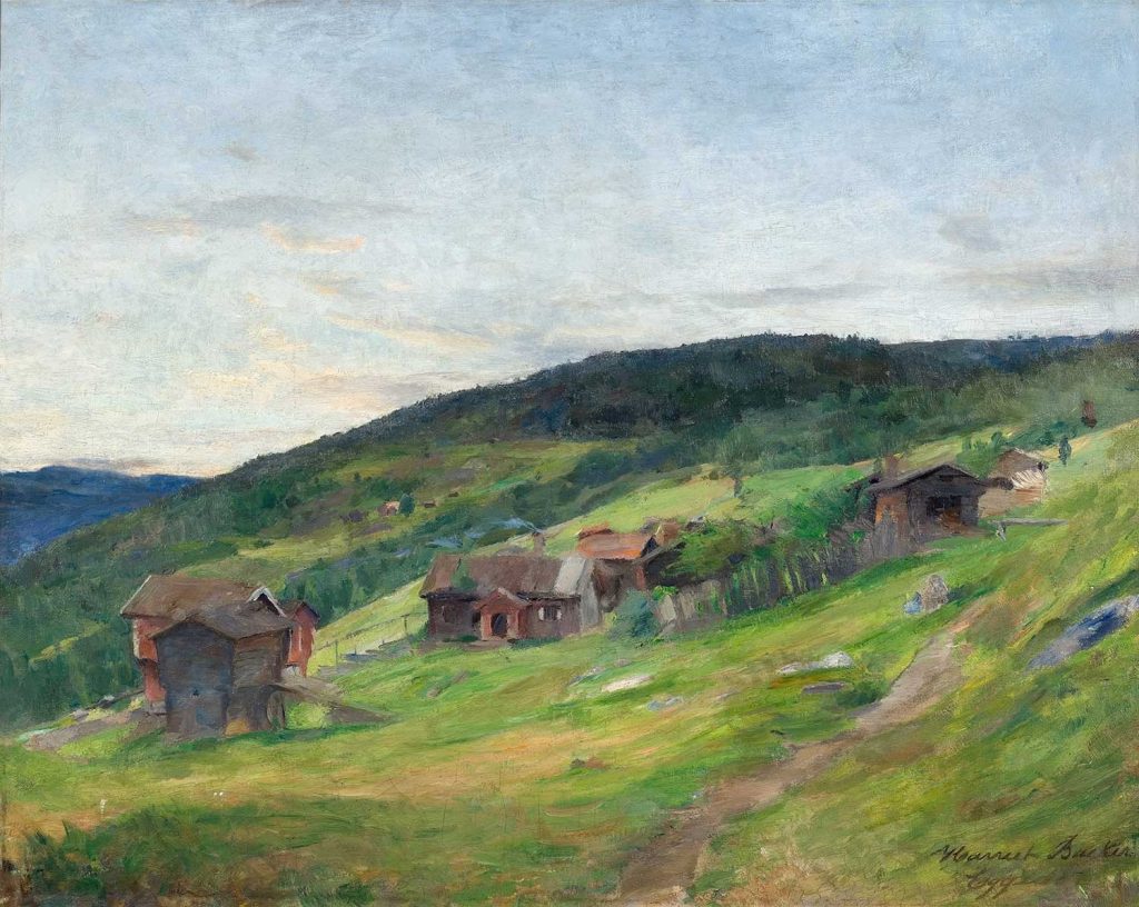 Landscape Eggeda by Harriet Backer