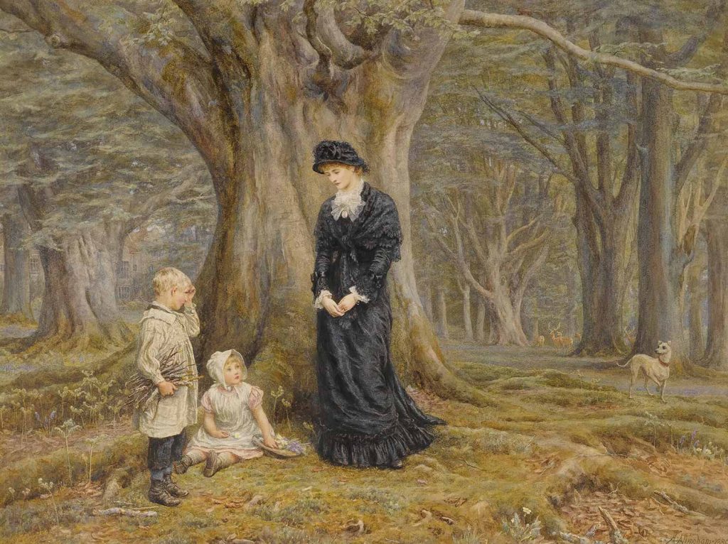 The Lady of the Manor by Helen Allingham