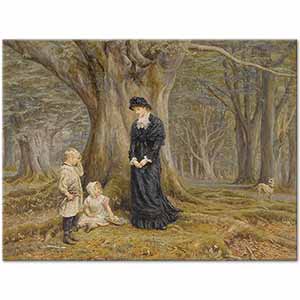 The Lady of the Manor by Helen Allingham