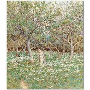 Woodland Flowers by Helen Allingham