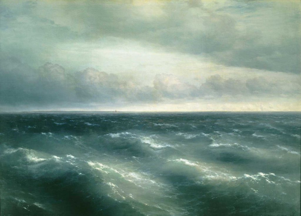 The Black Sea by Ivan Aivazovsky