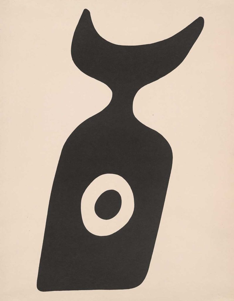 The Navel Bottle by Jean Arp