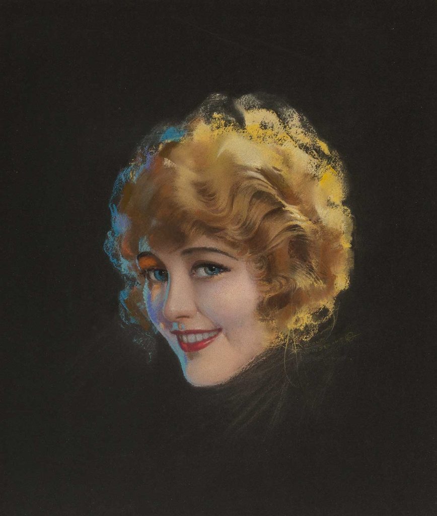 Portrait of Pearl White by Rolf Armstrong