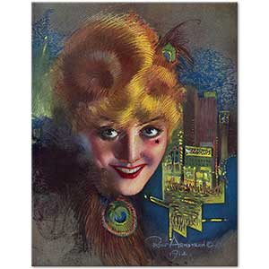 The Eyes Have It by Rolf Armstrong