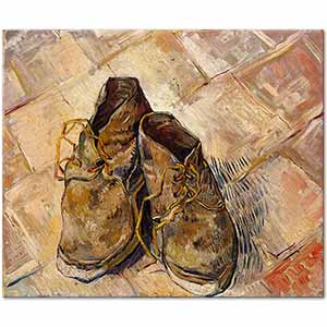 Shoes by Vincent van Gogh