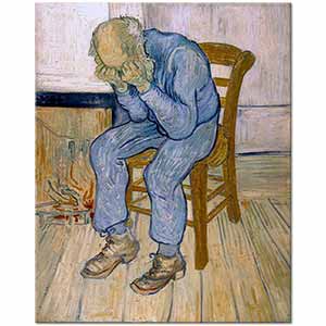 At Eternity's Gate by Vincent van Gogh