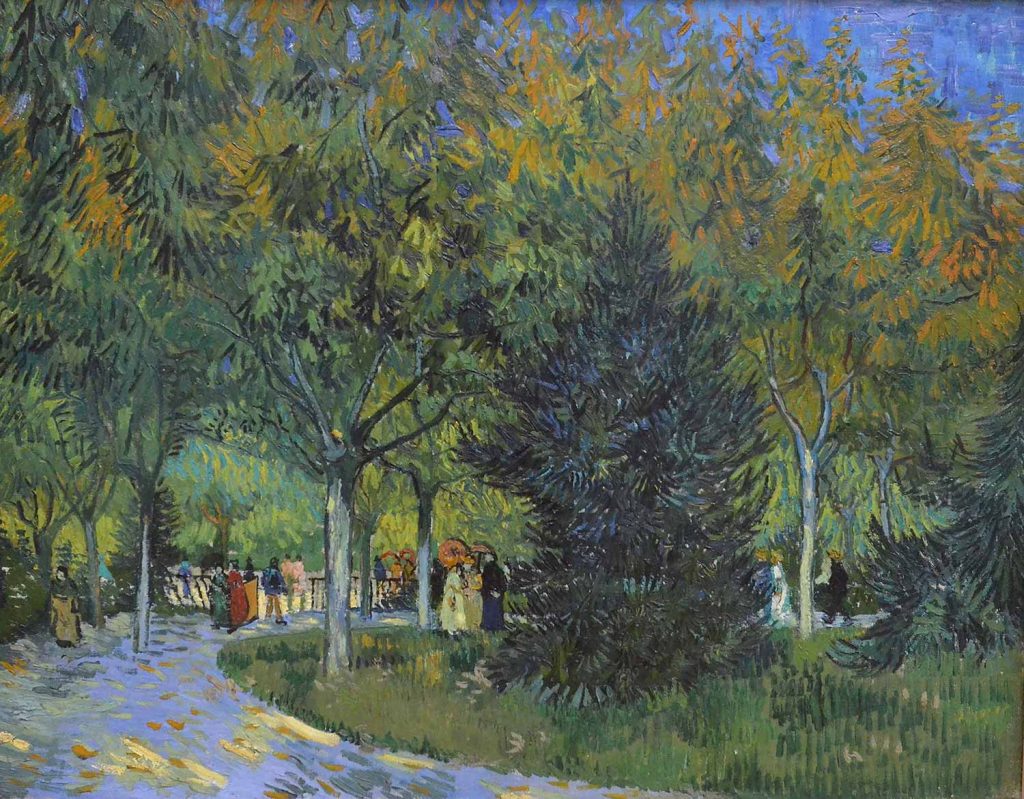 Path in the Park by Vincent van Gogh