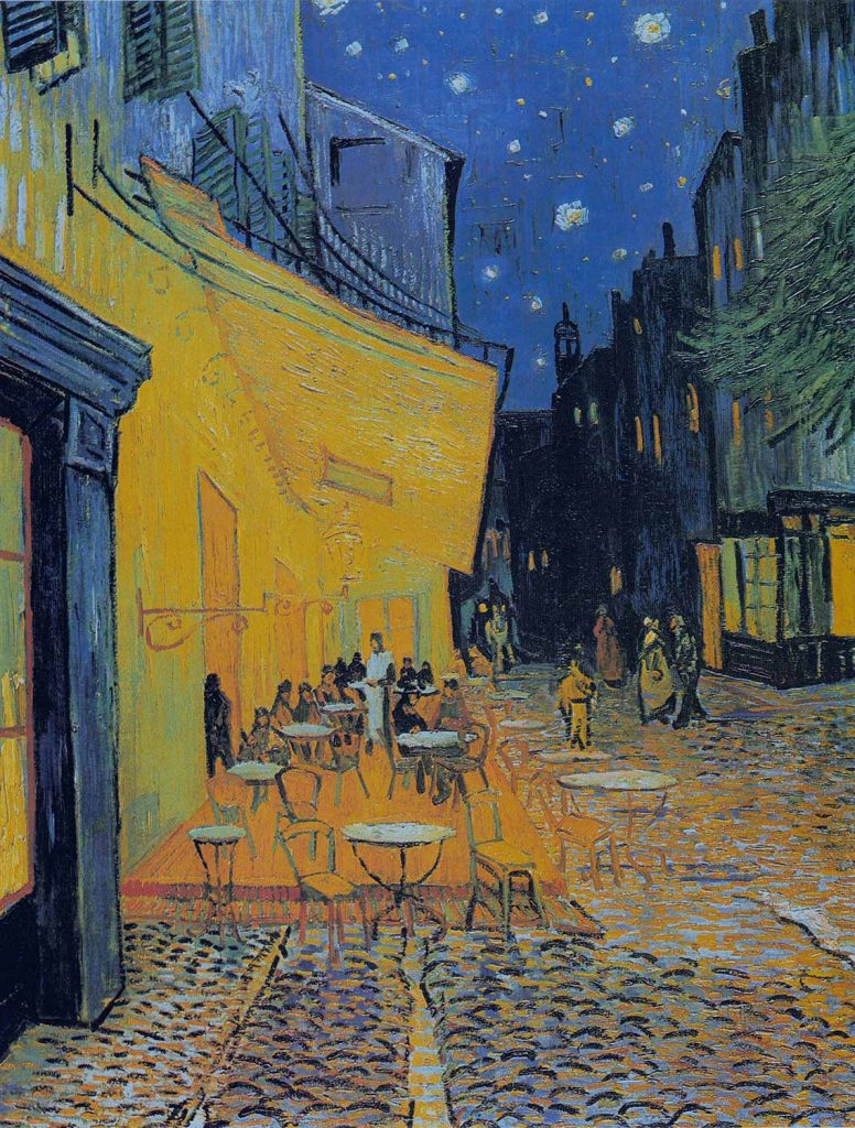 Terrace of a Café at Night by Vincent van Gogh