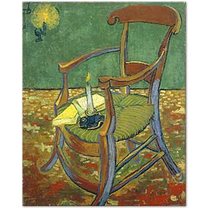 Gauguin's Chair by Vincent van Gogh