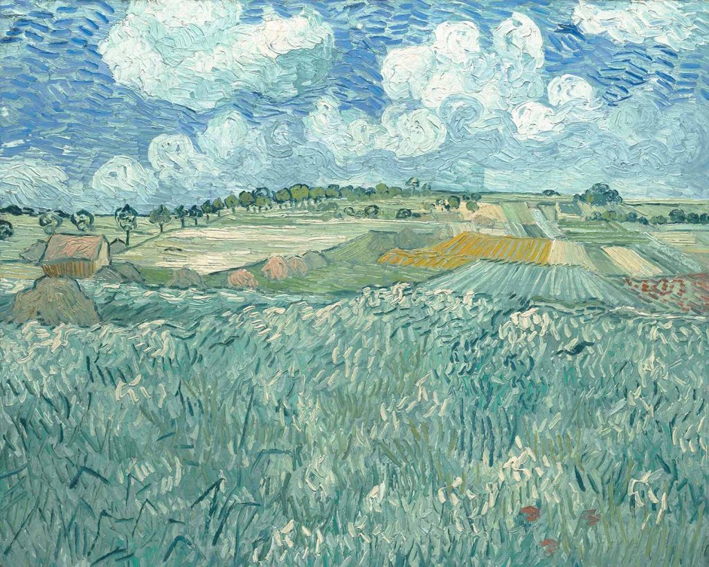 Plain near Auvers by Vincent van Gogh