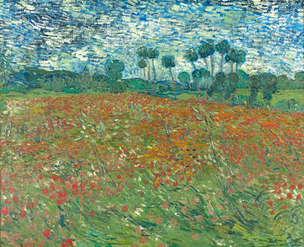 Poppy Field by Vincent van Gogh