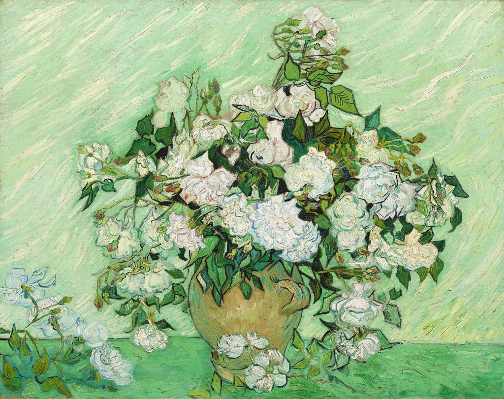 Roses by Vincent van Gogh