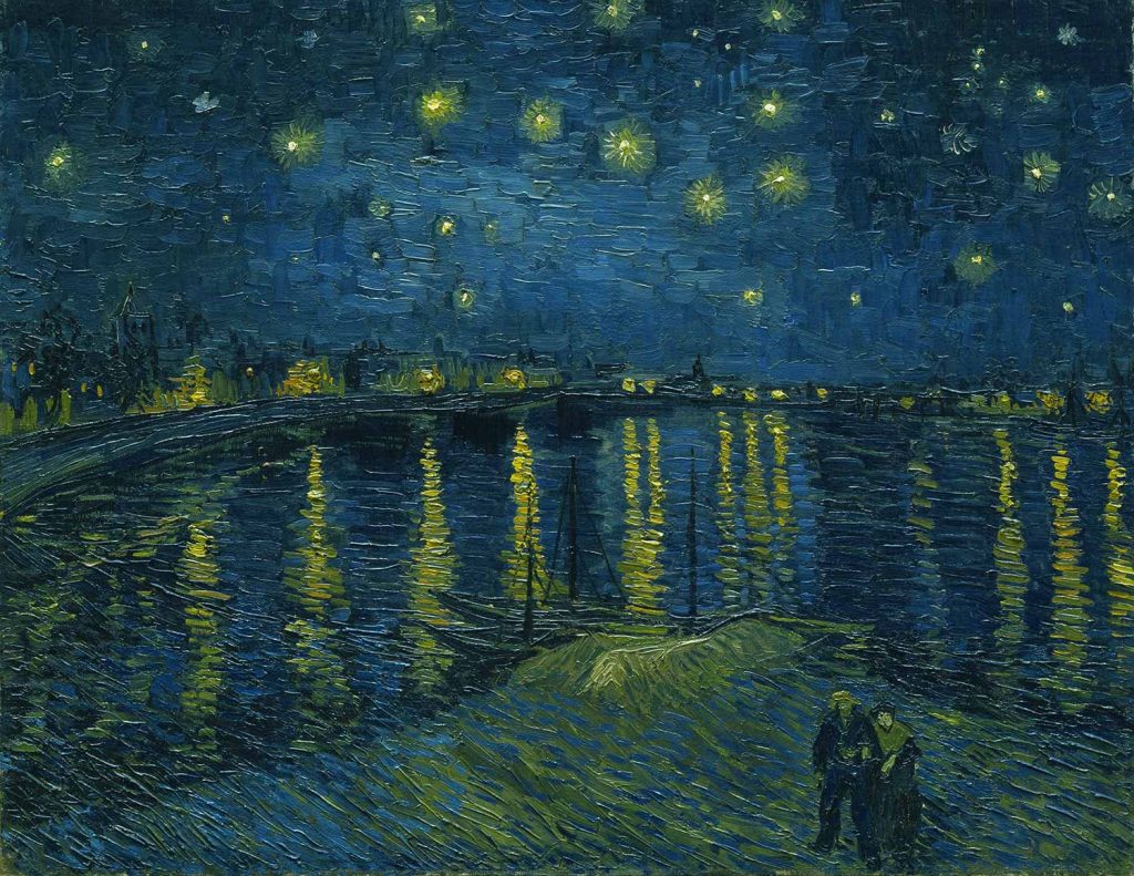 Starry Night Over the Rhone by Vincent van Gogh