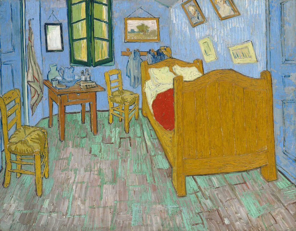 The Bedroom by Vincent van Gogh