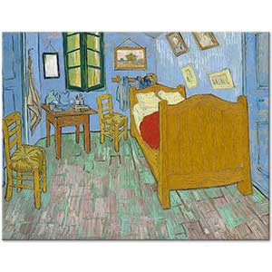 The Bedroom by Vincent van Gogh
