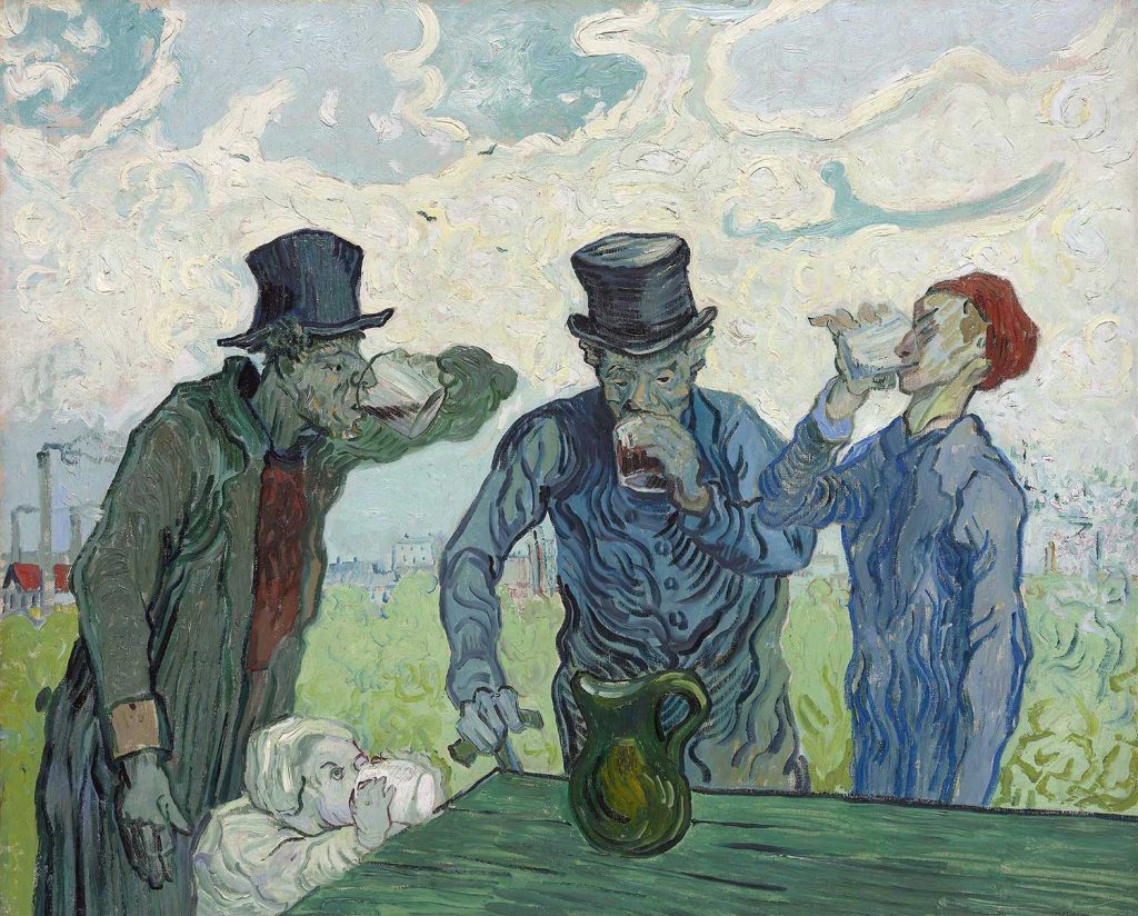 The Drinkers by Vincent van Gogh