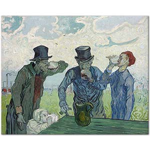 The Drinkers by Vincent van Gogh