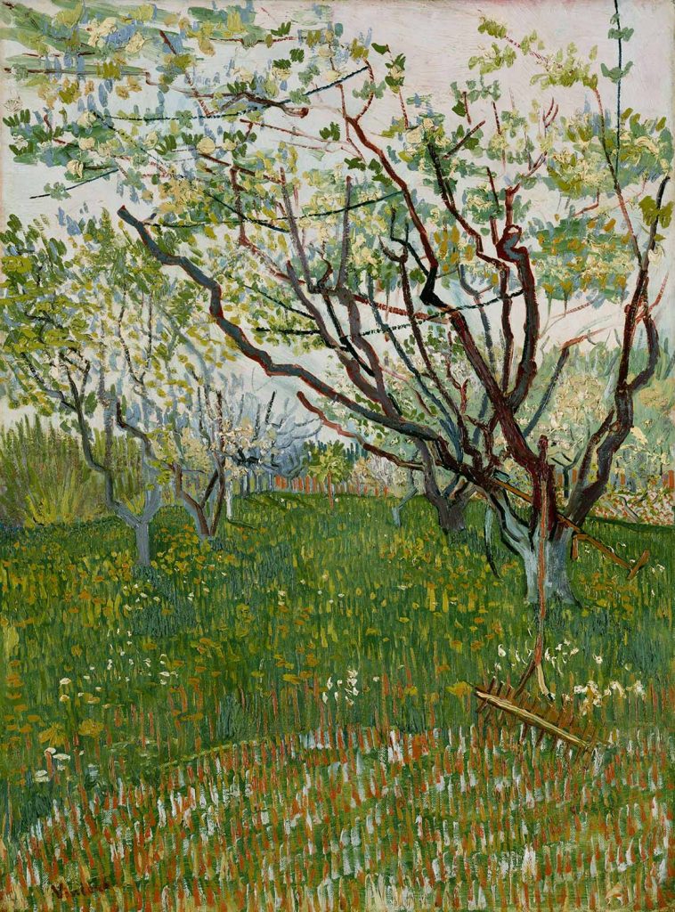 The Flowering Orchard by Vincent van Gogh