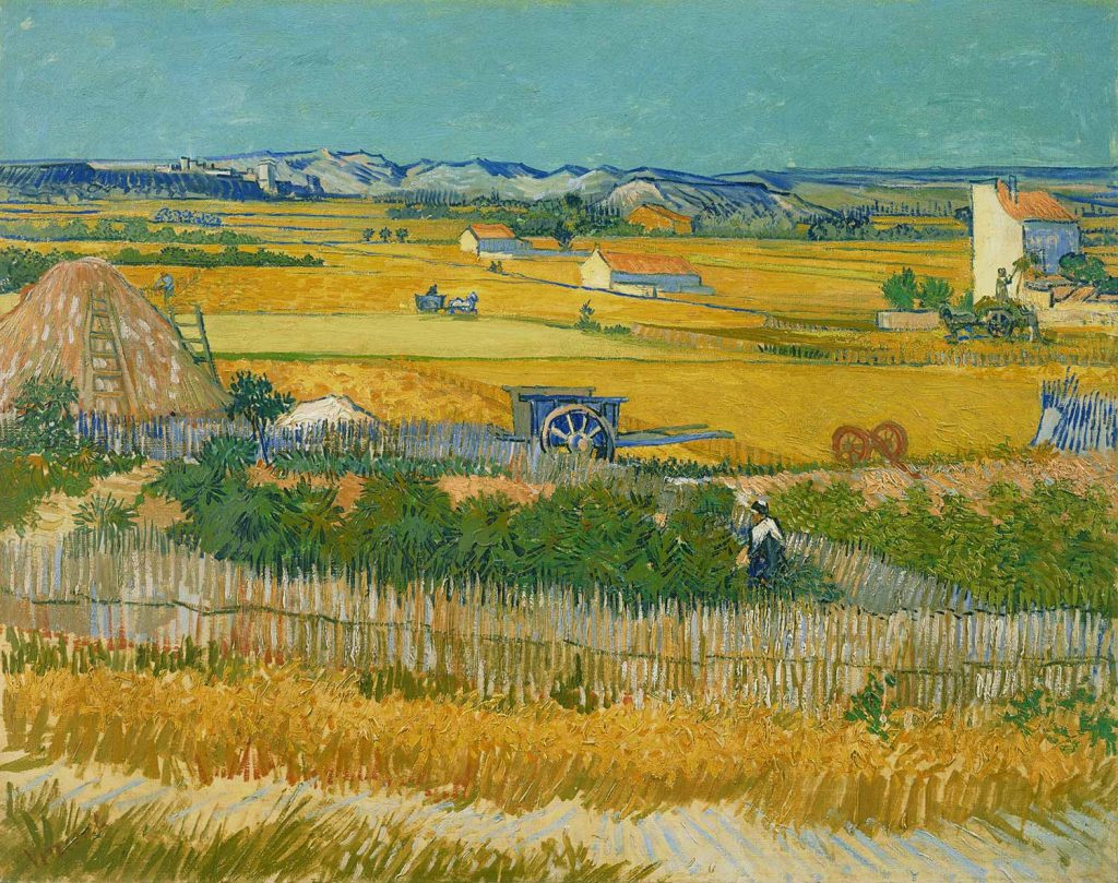 The Harvest by Vincent van Gogh