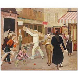 The Street by Balthus