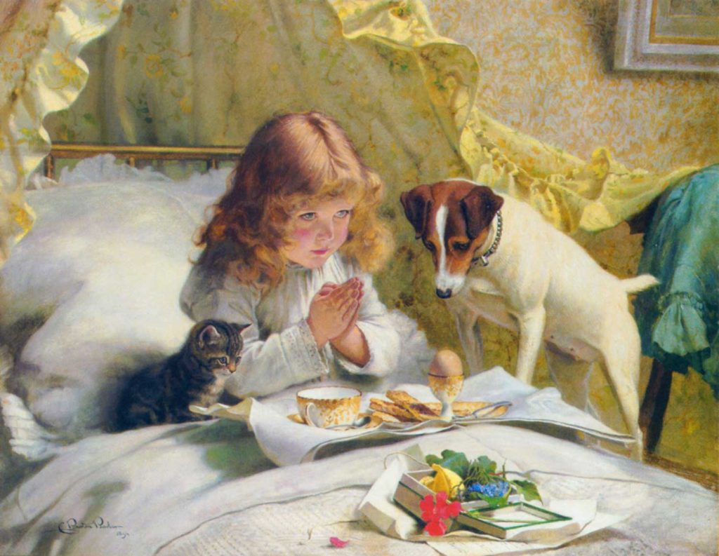 Suspense by Charles Burton Barber