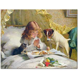 Suspense by Charles Burton Barber