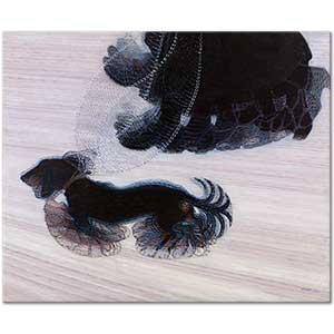 Dynamism of a Dog on a Leash by Giacomo Balla