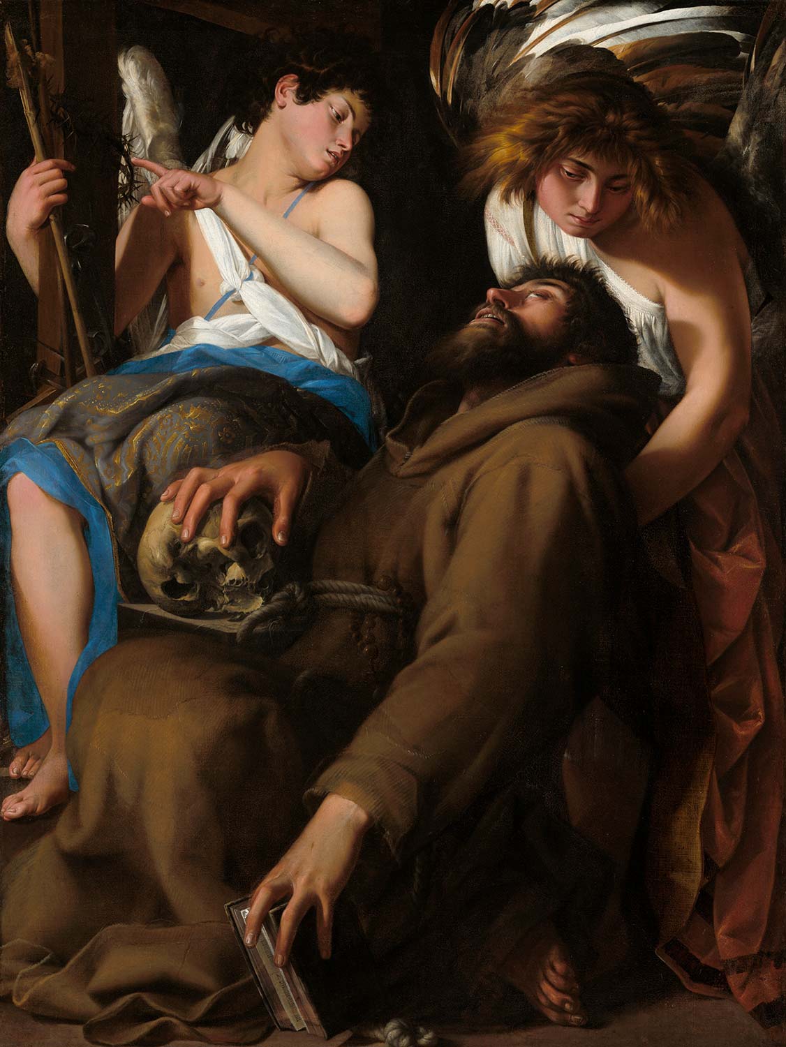 The Ecstasy Of Saint Francis By Giovanni Baglione Kalligone