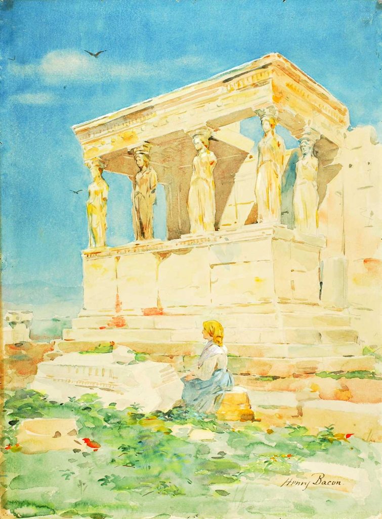 The Erechtheum by Henry Bacon