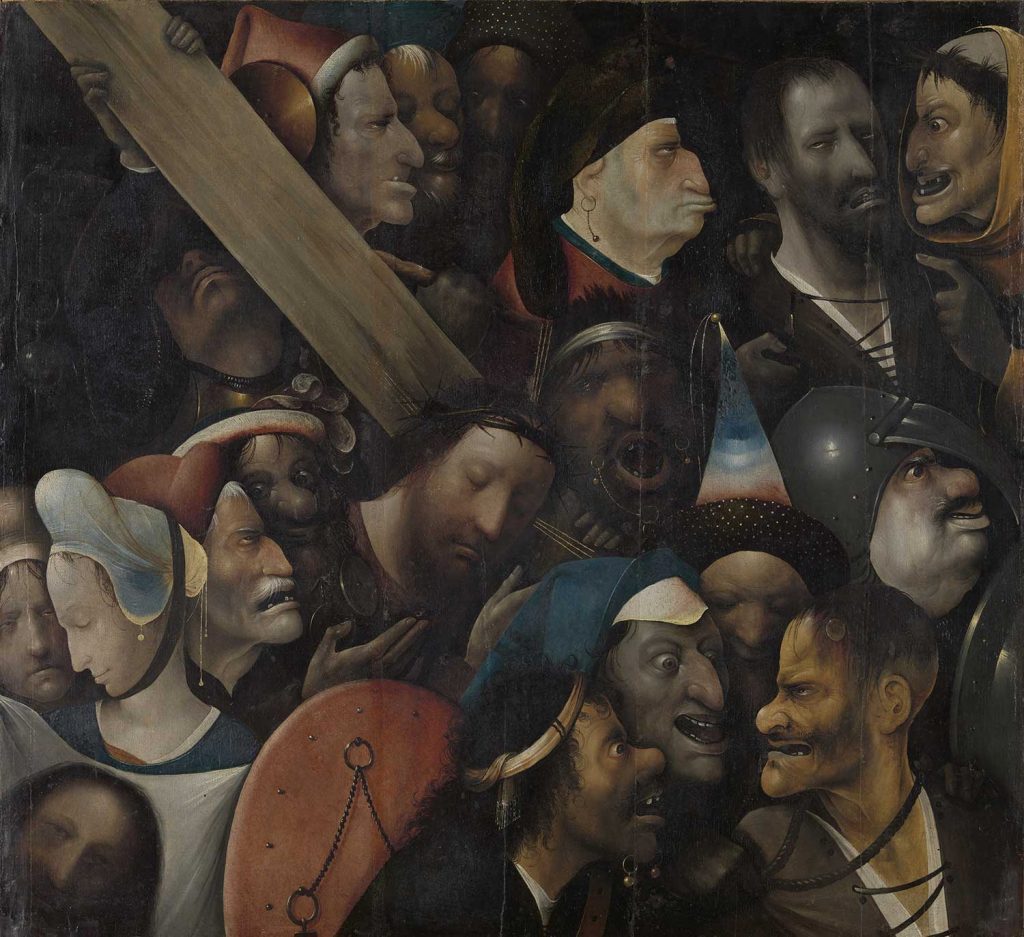 Christ Carrying the Cross by Hieronymus Bosch