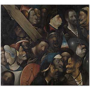 Christ Carrying the Cross by Hieronymus Bosch